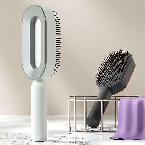 3D Self Cleaning Hair Brush